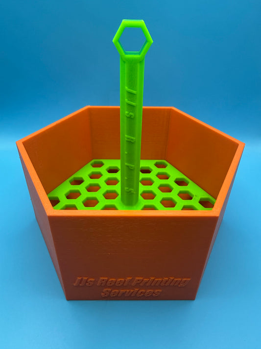 BIG-HEX-DIPPER. 1L Coral Dipping Station.